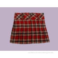 Full size girls short plaid skirts junior school uniform in